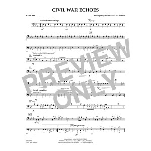 Civil War Echoes - Bassoon