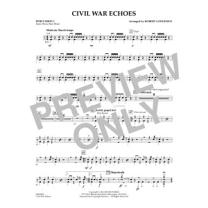 Civil War Echoes - Percussion 1