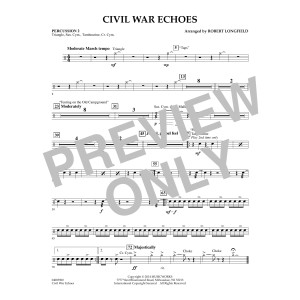 Civil War Echoes - Percussion 2