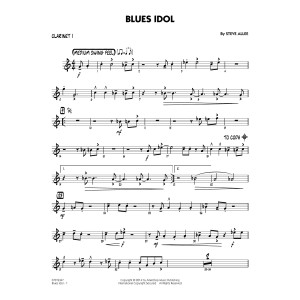 Blues Idol - Bb Clarinet 1