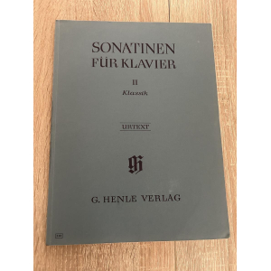 Sonatas para teclado - Henle VERLAG - clásicos II