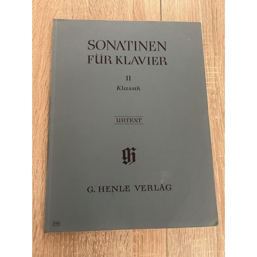 Sonatas for Keyboard - Henle VERLAG - classical II
