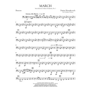 March from Suite for Variety Orchestra, No. 1 - Bassoon