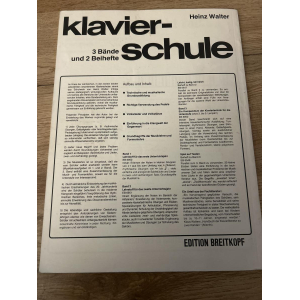 Leichte klaviermusik Heinz Walter volume 2