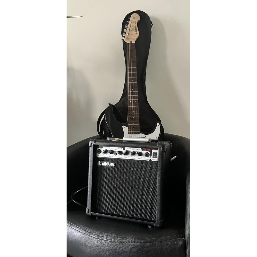 Yamaha EG112C + amplificador GA-15