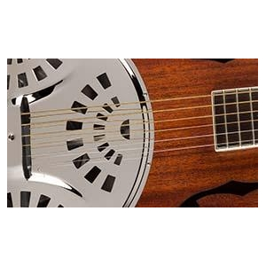 Fender PR-180E Guitare à résonateur - Aged Cognac Burst