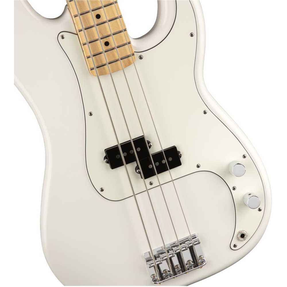 Fender Player Precision Bass - Polar White avec touche en érable