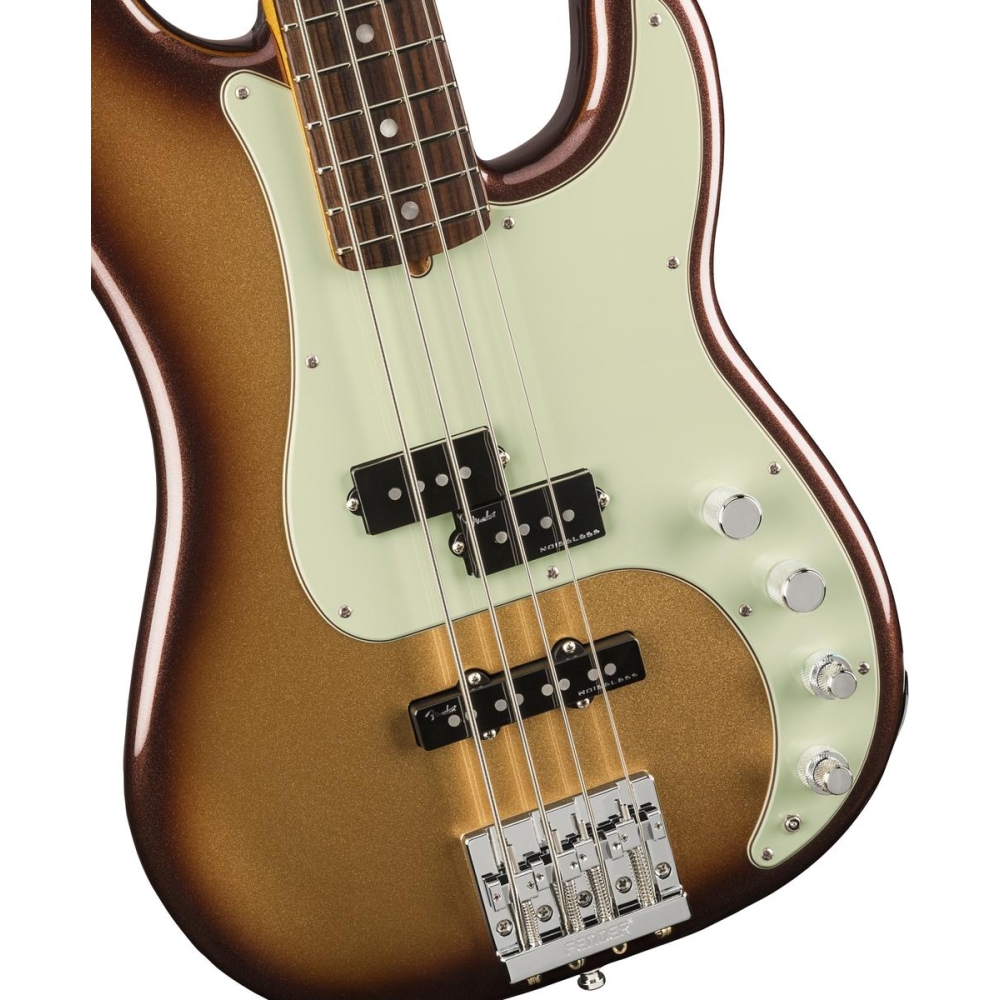 Fender American Ultra Precision Bass - Mocha Burst avec touche en palissandre