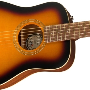Fender Redondo Mini Guitare Acoustique Essentials Bundle - Sunburst