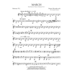 March from Suite for Variety Orchestra, No. 1 - Baritone T.C.
