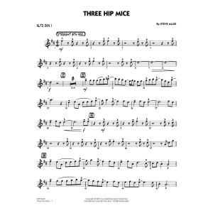 Three Hip Mice - Alto Sax 1