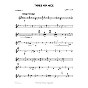 Three Hip Mice - Tenor Sax 2