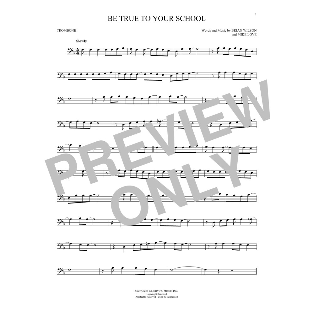 Be True To Your School