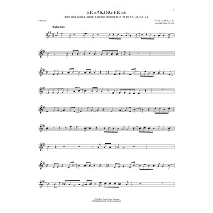 Breaking Free (from High School Musical)