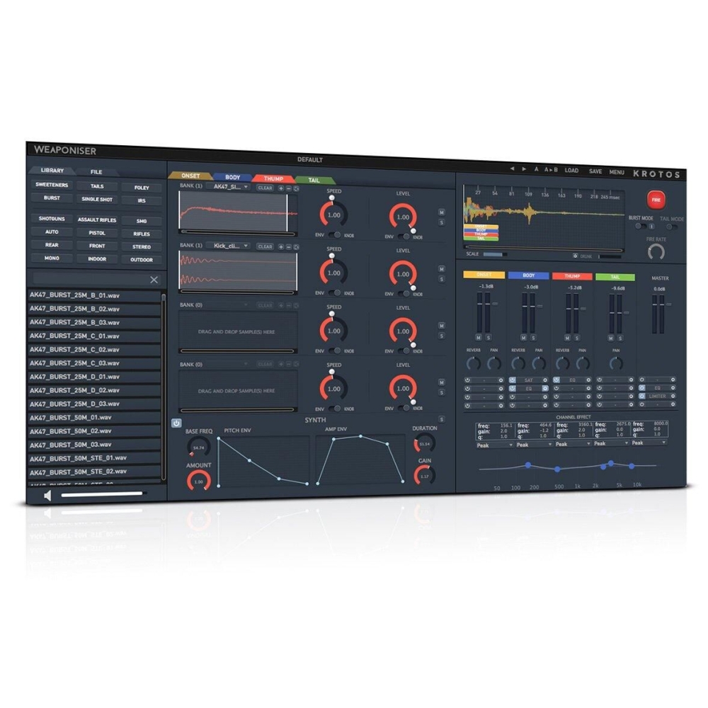 Krotos Audio Weaponiser: Upgrade completo a Weaponiser Fully Loaded