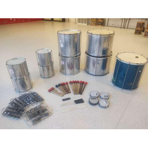 Brazilian Surdo Percussion for Samba Batucada