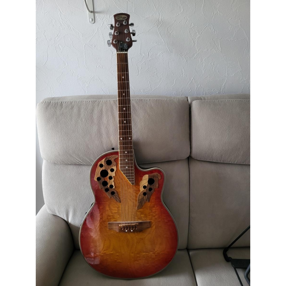 Guitarra electroacústica Stagg