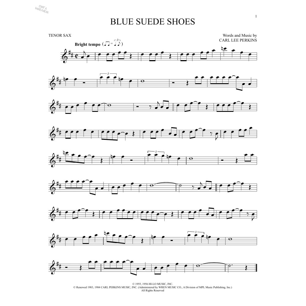 Blue Suede Shoes