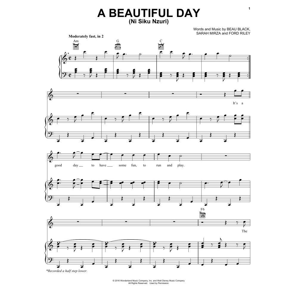 A Beautiful Day (Ni Siku Nzuri)