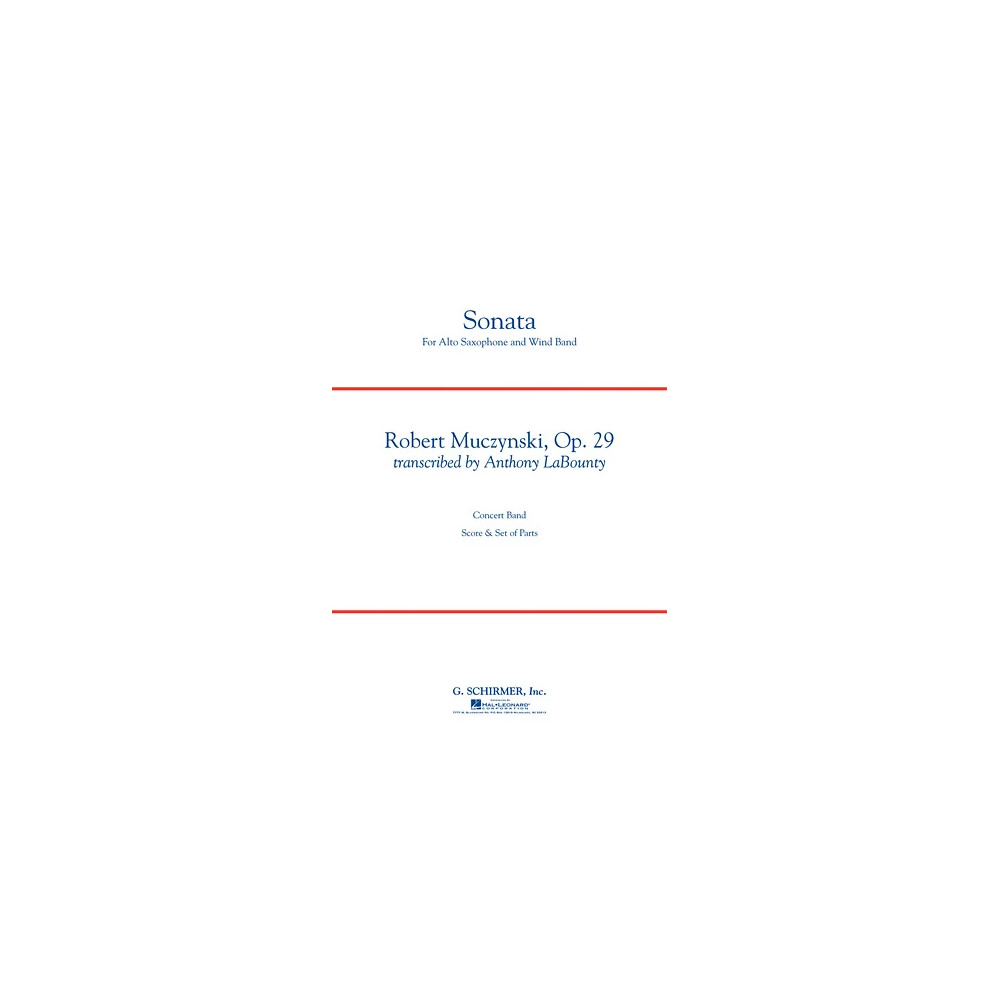 Sonata for Alto Saxophone, Op. 29 - Percussion 5