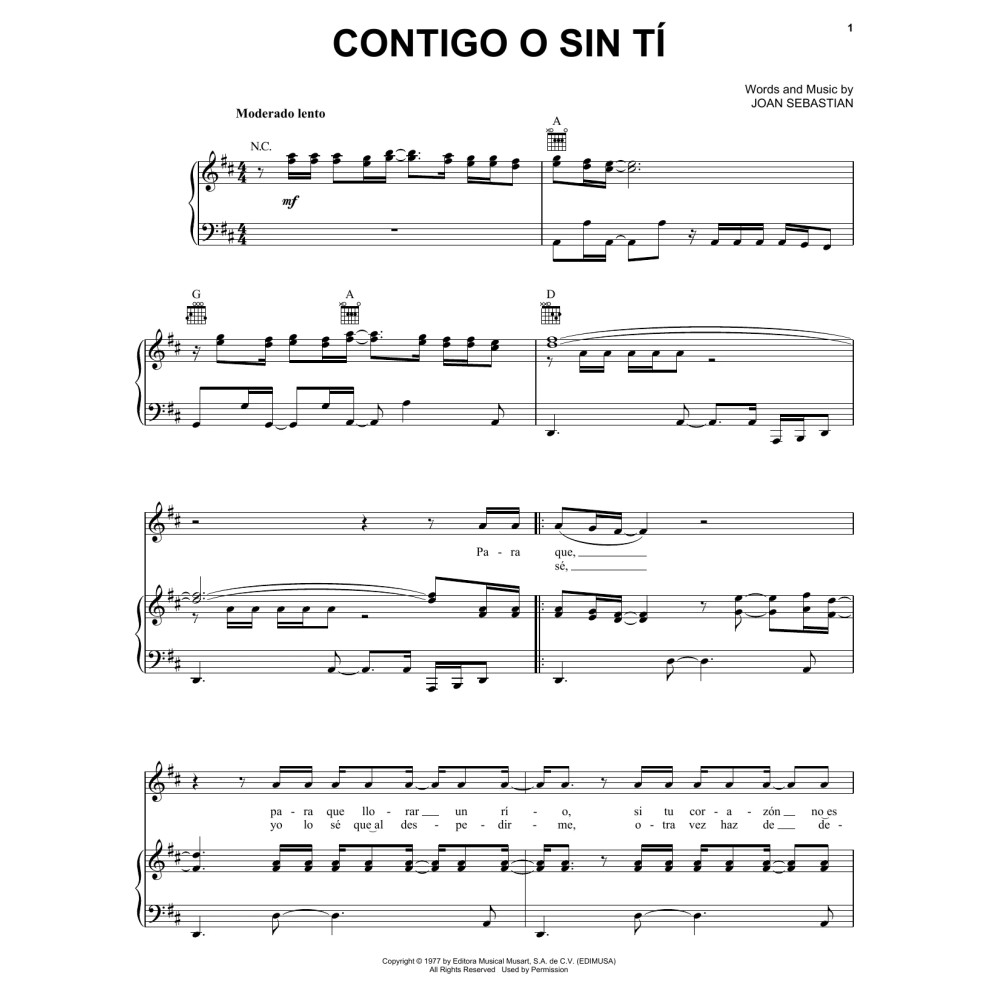 Contigo O Sin Tí
