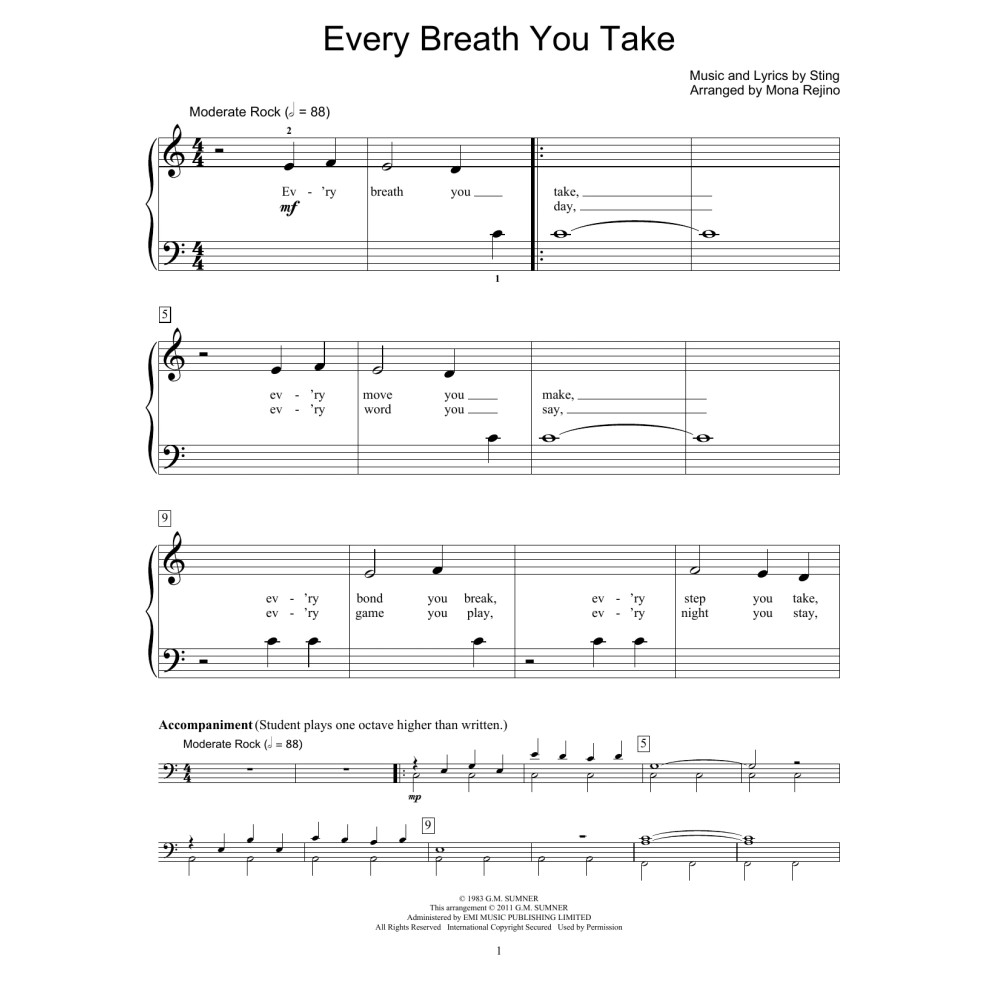 Every Breath You Take