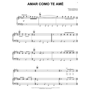 Amar Como Te Ame