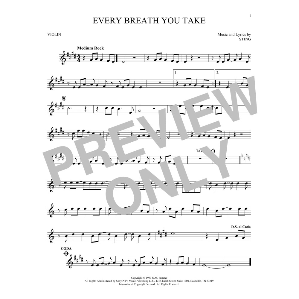 Every Breath You Take