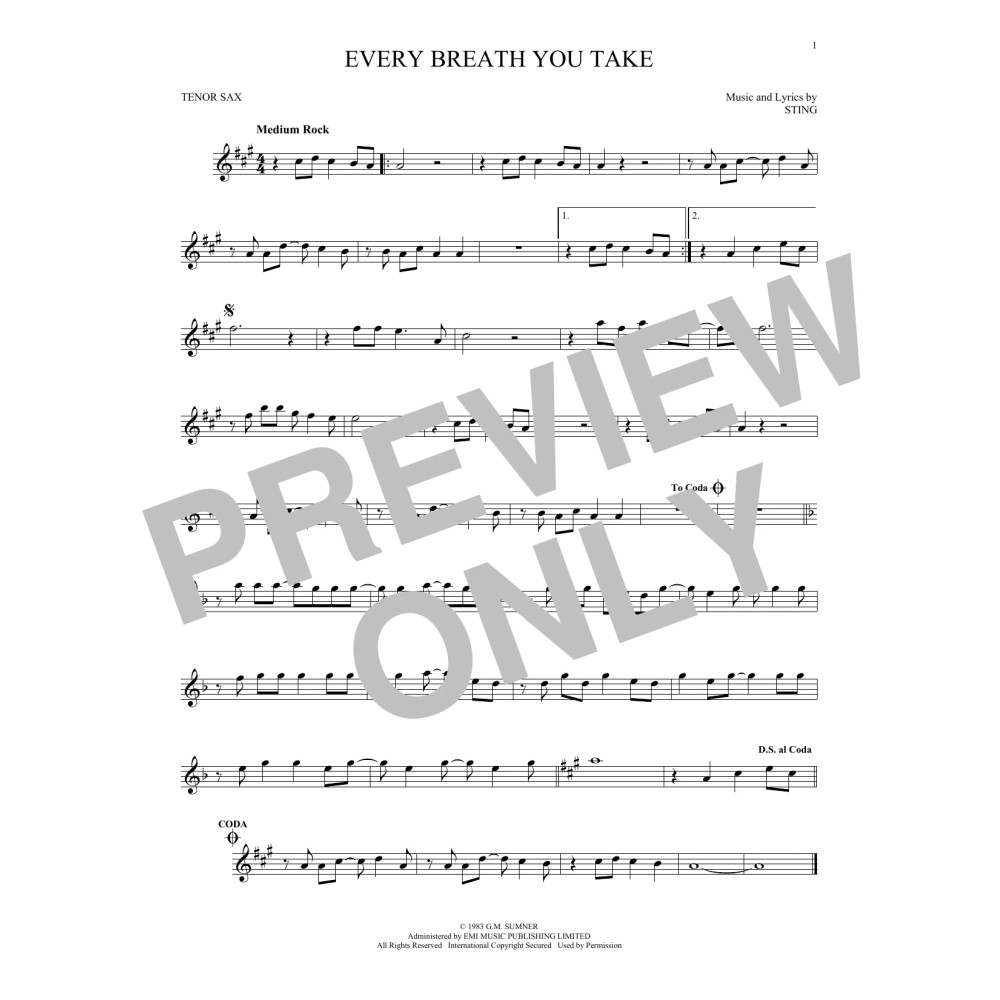 Every Breath You Take