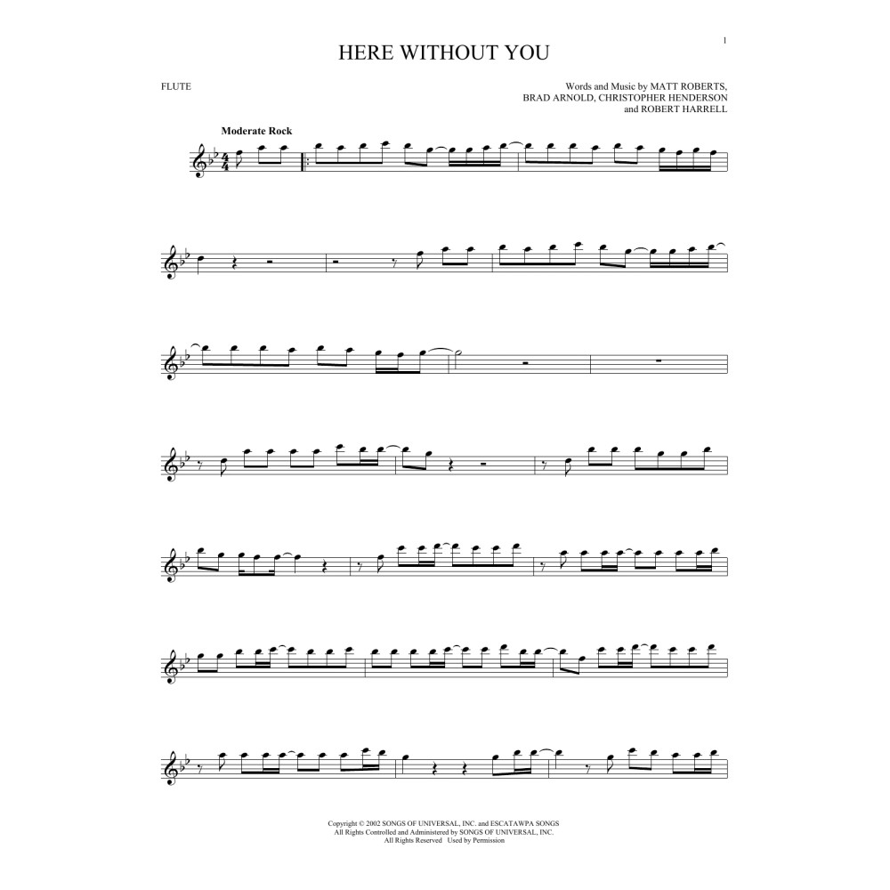 Here Without You