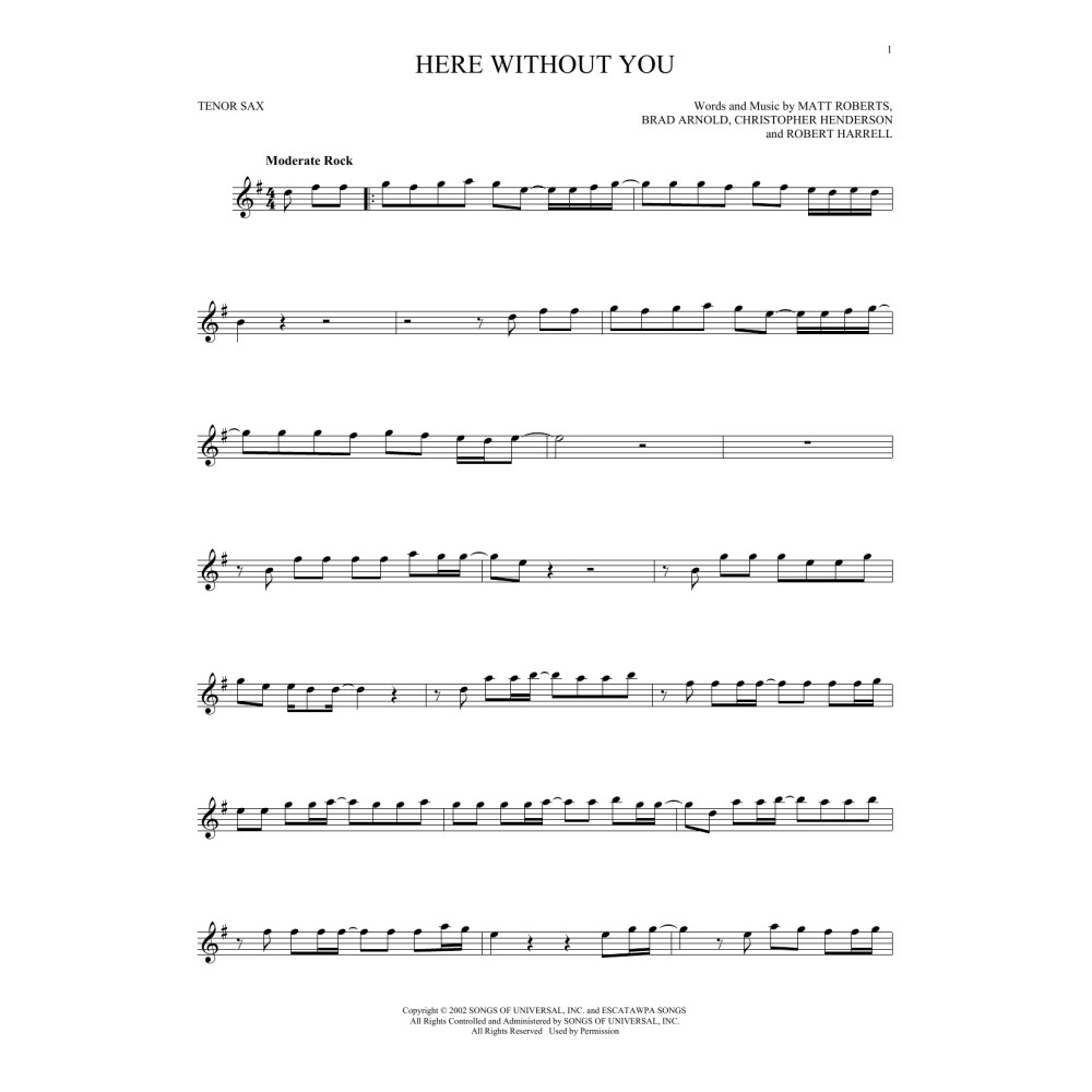 Here Without You