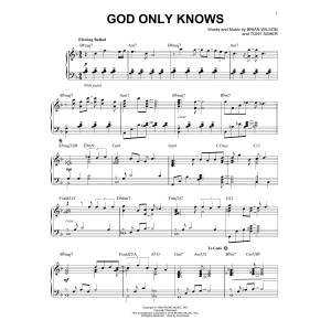 God Only Knows [Jazz version] (arr. Brent Edstrom)