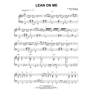 Lean On Me [Jazz version] (arr. Brent Edstrom)