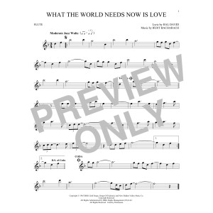 What The World Needs Now Is Love