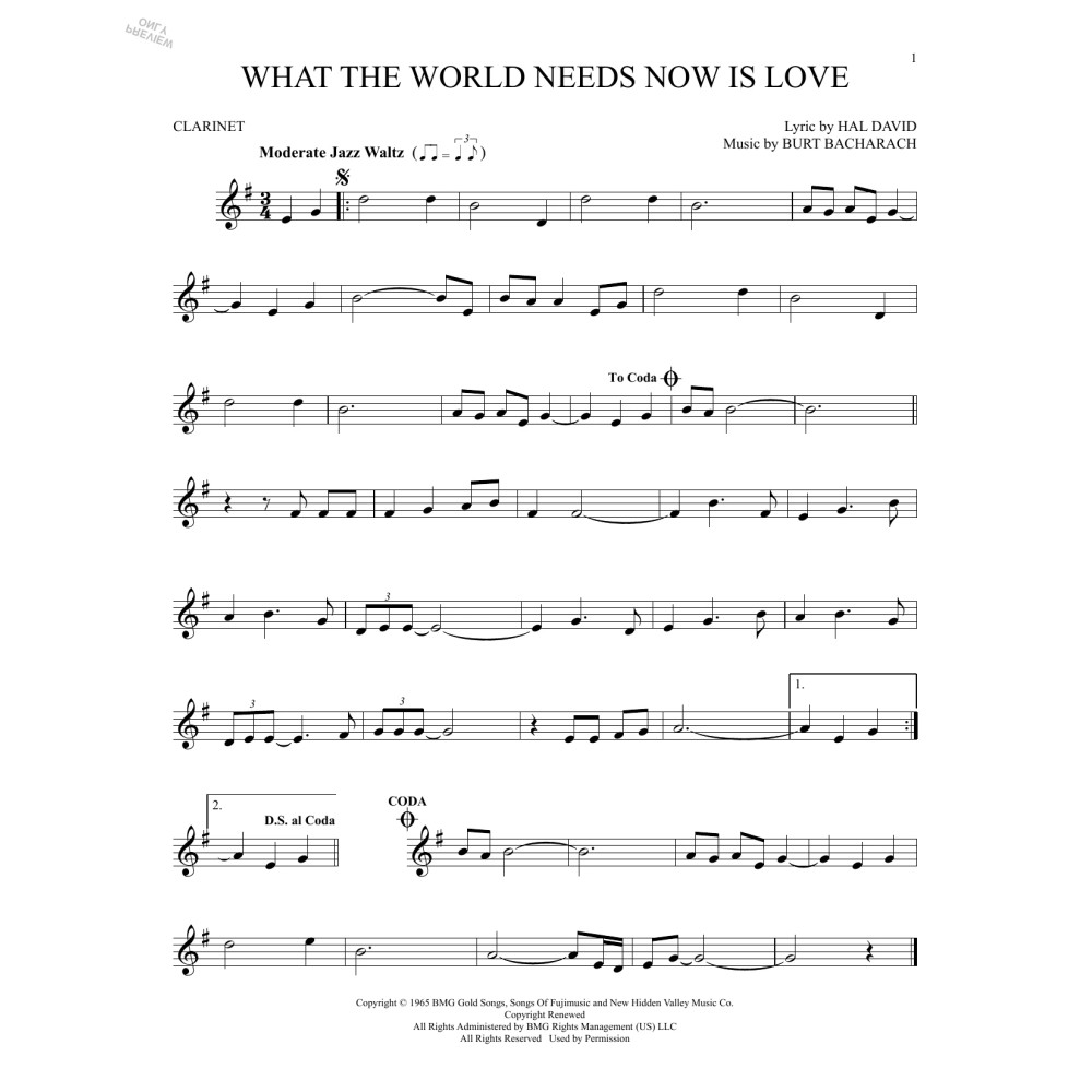 What The World Needs Now Is Love