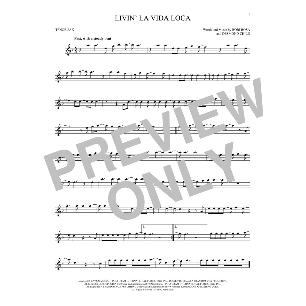 Livin' La Vida Loca
