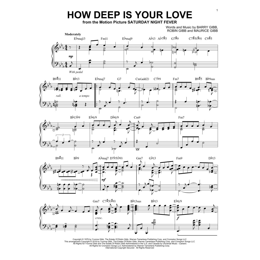 How Deep Is Your Love
