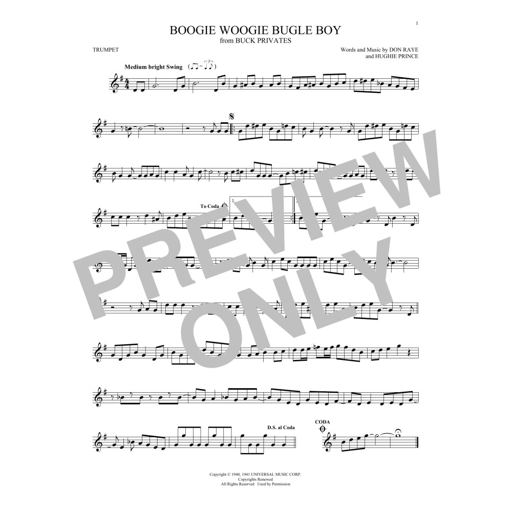 Boogie Woogie Bugle Boy