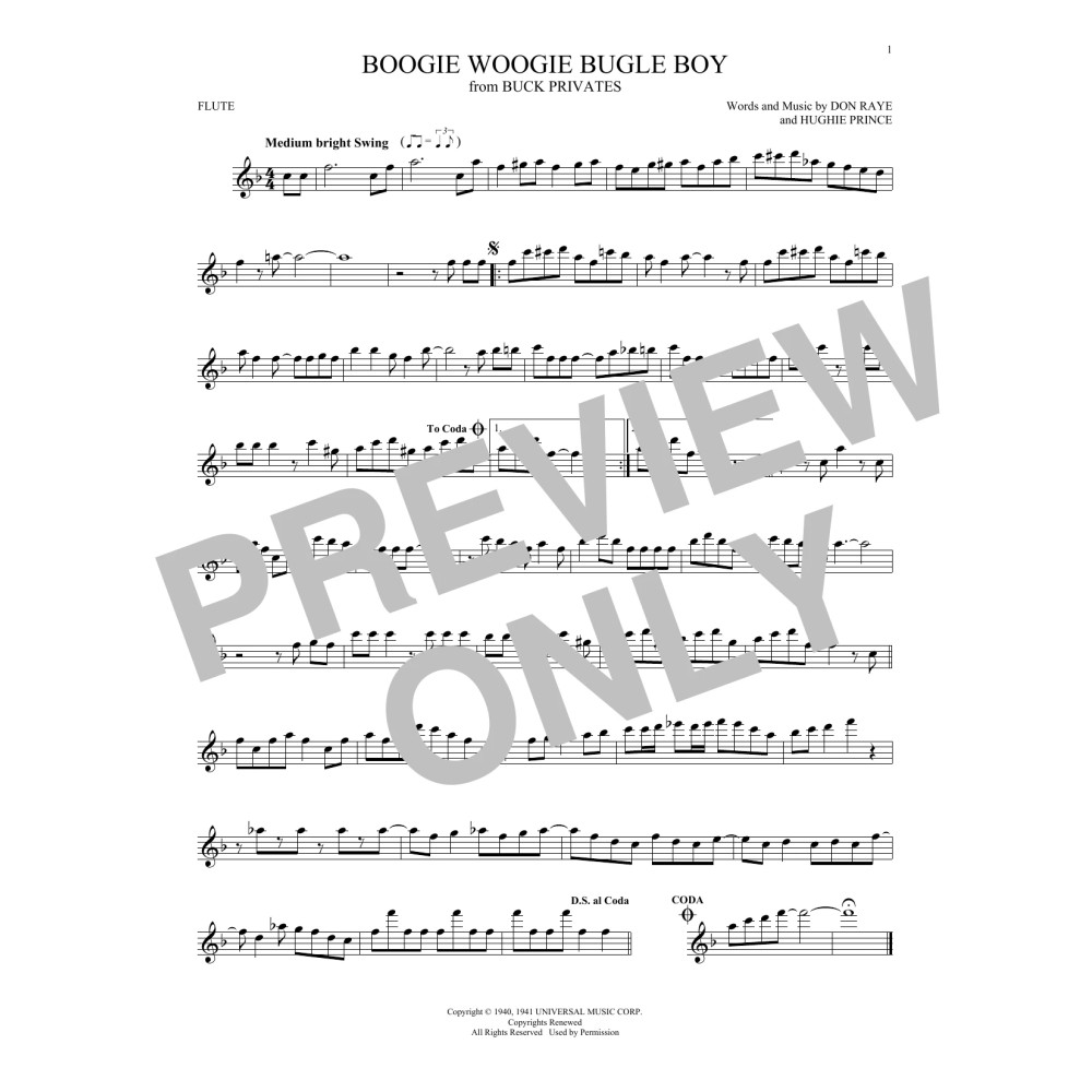 Boogie Woogie Bugle Boy