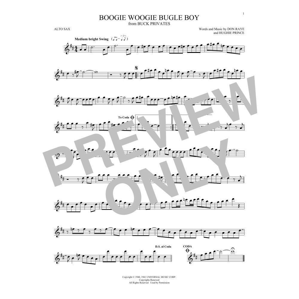 Boogie Woogie Bugle Boy