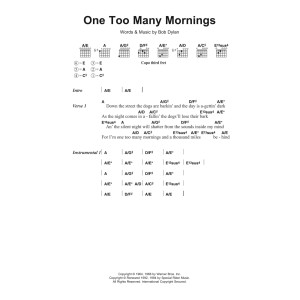 One Too Many Mornings