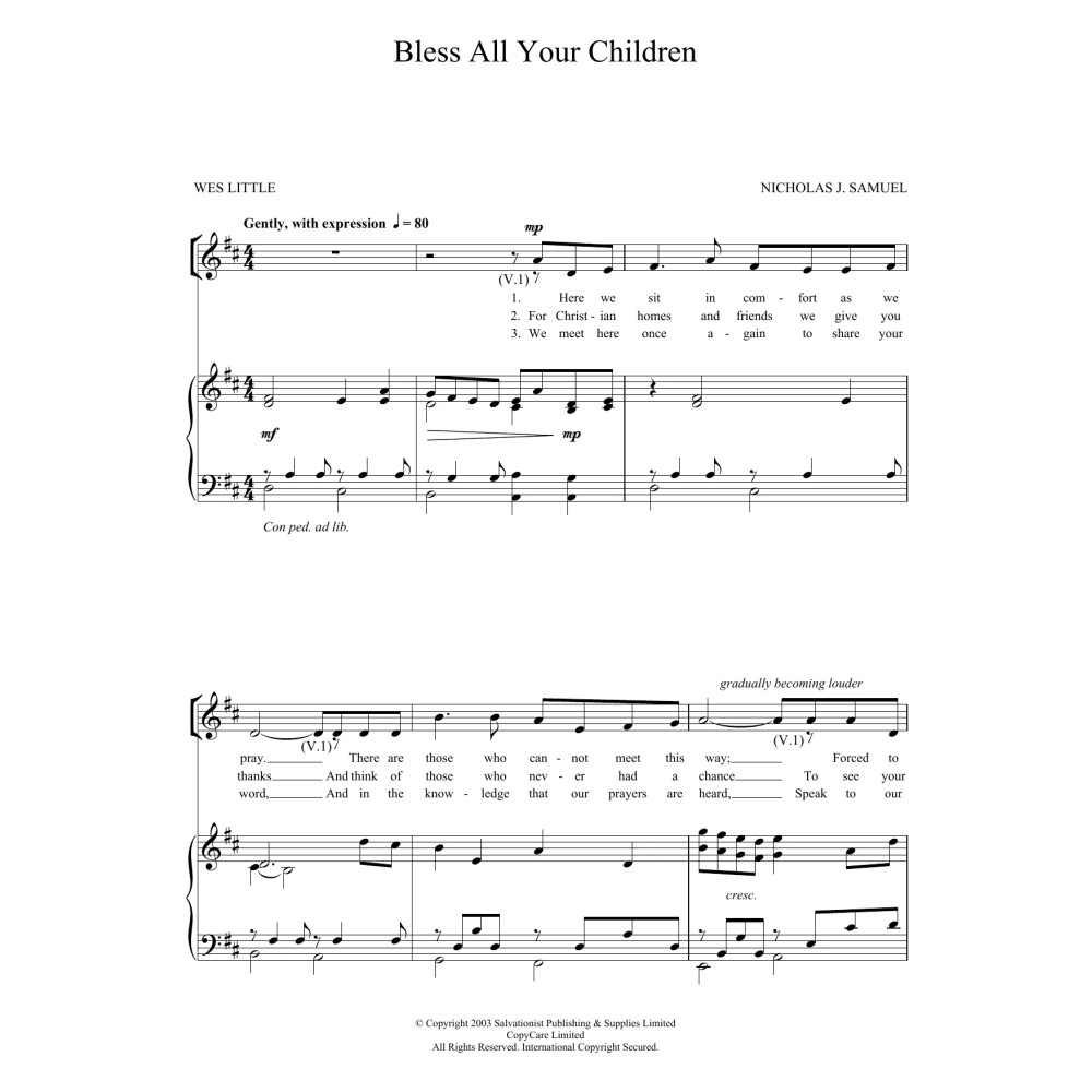 Bless All Your Children
