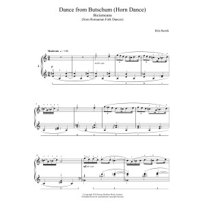 Dance From Butschum (from Romanian Folk Dances)