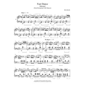 Fast Dance (from Romanian Folk Dances)