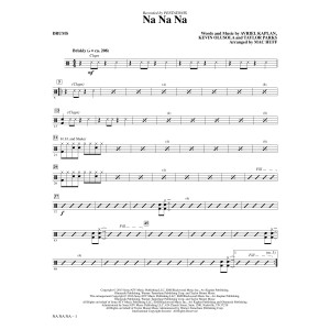 Na Na Na (arr. Mac Huff) - Drums