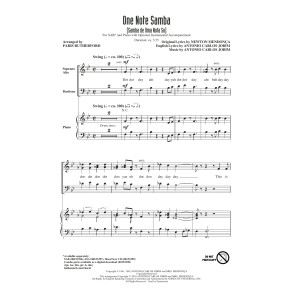 One Note Samba (Samba De Uma Nota So)