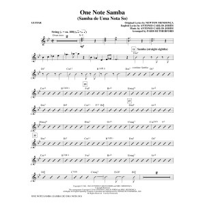 One Note Samba - Guitar