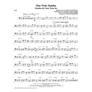 One Note Samba - Bass