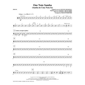One Note Samba - Drums