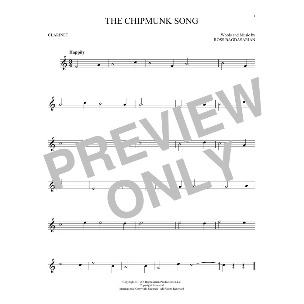 The Chipmunk Song